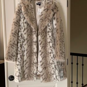 NEW!  Faux fur coat